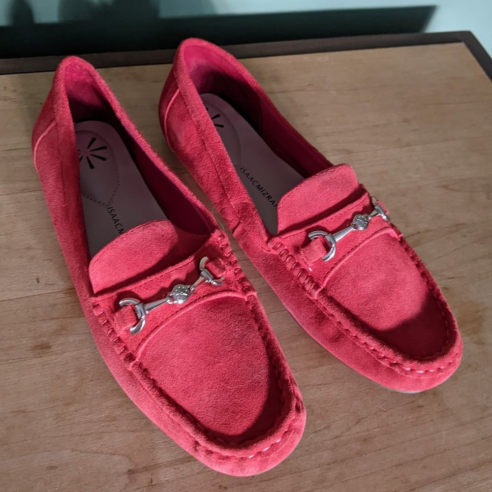 Isaac Mizrahi Red Flats
